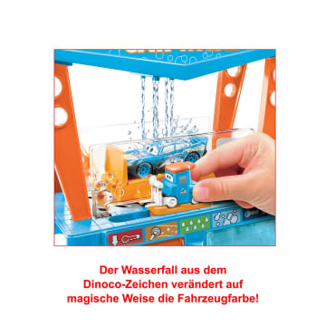 Disney And Pixar Cars Farbwechsel Dinoco Autowaschanlage Spielset - Image 3 of 6