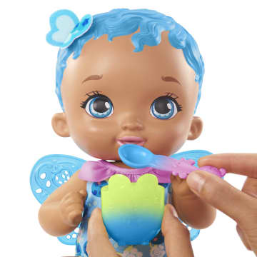 Кукла My Garden Baby Малышка-фея Ягодный обед (голубая)