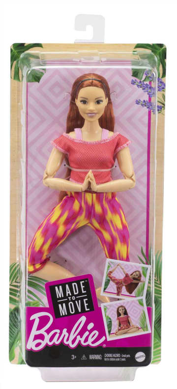 Barbie® Lalka Made to Move Czerwone ubranko