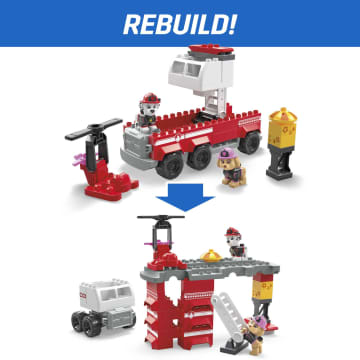 Mega Bloks Paw Patrol Marshall'S Ultimate Fire Truck