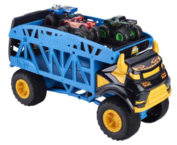 Hot Wheels Monster Trucks Monster Mover+3 Camiones Vehículo - Imagen 4 de 5