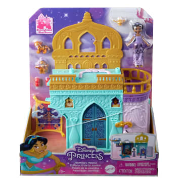 Disney Prinses Jasmine Stapelbaar Kasteel Poppenhuis Met Kleine Pop, Geïnspireerd Op Disney Film Aladdin