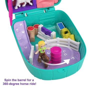 Polly Pocket Cactus Cowgirl Ranch Compact