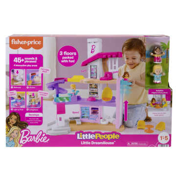 Fisher-Price - Little People - Coffret La Maison De Rêve De Barbie - Imagen 6 de 6