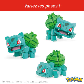 Mega-Pokémon-Bulbizarre Géant, 1 Figurine Articulée (355 Pcs) - Imagen 4 de 6