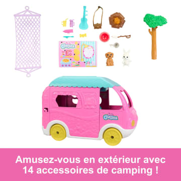 Barbie - Coffret Barbie Camping-Car De Chelsea - Poupée Mannequin - 3 Ans Et +