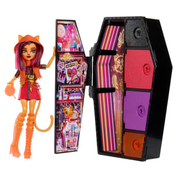 Monster High Staszysekrety Toralei Stripe Seria 3 Neonowa - Image 1 of 6