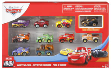 Disney Pixar Cars - Assortiment Coffret 10 Mini-Véhicules - Petite Voiture - 3 Ans Et + - Imagen 7 de 14