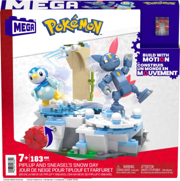 MEGA Pokémon™ Piplup ve Sneasel Kış Macerası Seti - Image 6 of 6