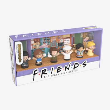 Fisher-Price Little People Verzamelset Friends Tv-Serie, Speciale Editie, 6 Figuren - Image 6 of 6