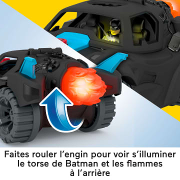Imaginext-Batmobile Sons Et Lumières Dc Super Friends - Image 4 of 7