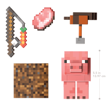 Minecraft Diamond Level Pig