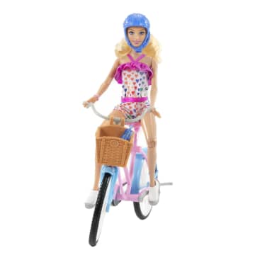 Barbie Fahrrad Und Puppe