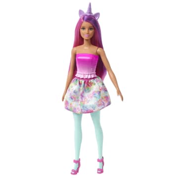 Barbie Pop En Fantasiedieren | Verkleedpop | Zeemeerminstaart En Rok - Image 7 of 8