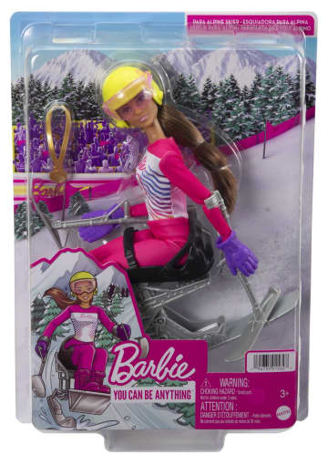 Кукла Barbie Зимние виды спорта Лыжник-паралимпиец