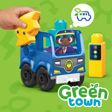 Mega Bloks Green Town Charge & Go Bus - Image 5 of 6