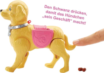 Barbie Hundespaziergang Barbie Puppe & Hündchen - Bild 4 von 6