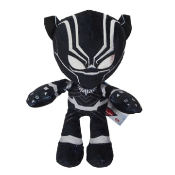 Marvel Plush Character, 8-inch Black Panther Super Hero Soft Doll