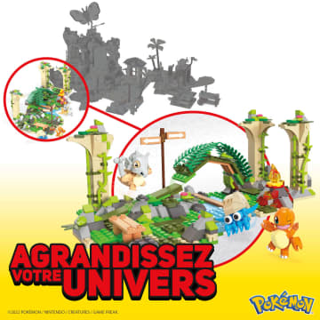 Mega Pokémon - Ruines De La Jungle - Jouet De Construction - 6 Ans Et +