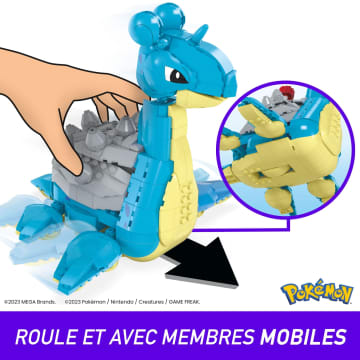 Mega Pokémon-Lokhlass-Figurine Articulée À Construire (527 Pcs) - Imagen 5 de 6