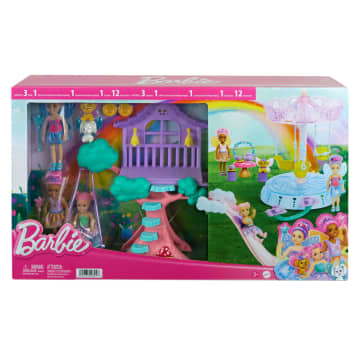 Chelsea Barbie Dolls with Fairytale Playset, Treehouse and Carousel - Image 6 of 6