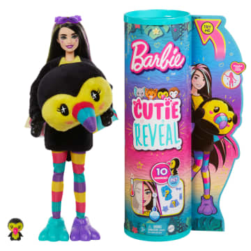 Barbie Cutie Reveal Dschungel-Reihe Puppe