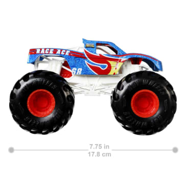 Hot Wheels Monster Trucks Race Ace Véhicule 1:24 - Imagen 5 de 6