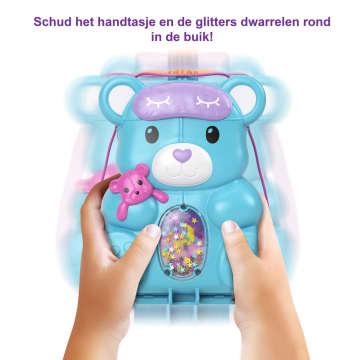 Polly Pocket Large Wearable Compact – Slaapfeestje Teddy Bear - Image 2 of 7