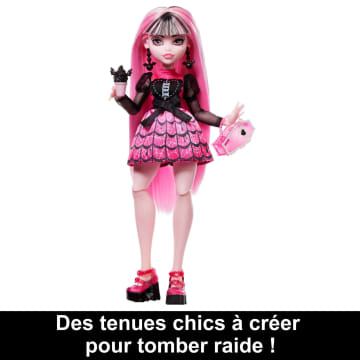 Monster High -  Casiers Secrets De Draculaura Look Irisé - Poupée - 4 Ans Et +
