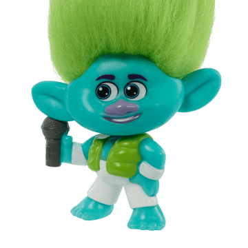 Dreamworks Trolls Band Together Brozone On Tour Small Dolls Set With Stand, Collectible Toy