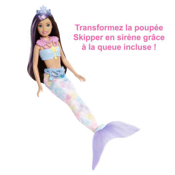 Barbie – Barbie Mermaid Power Poupée Skipper Sirène