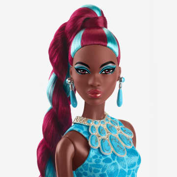 Poupée Barbie Collection Pierres Précieuses Turquoise