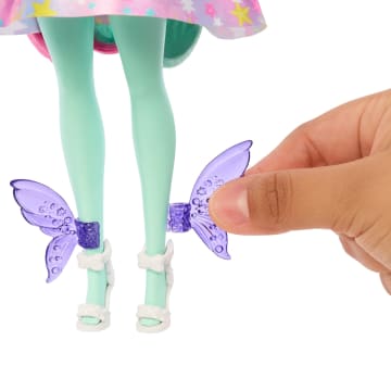 Barbie Pop met Sprookjesachtige Outfit en Dierenvriendje, The Glyph, Barbie A Touch of Magic - Image 5 of 6