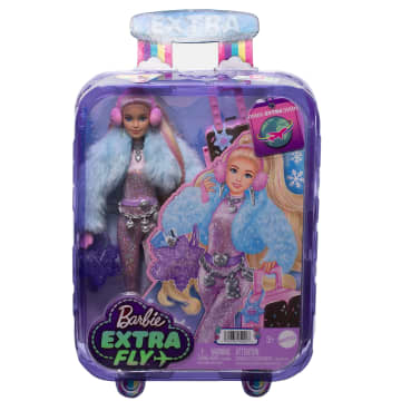 Barbie Extra Fly Con Ropa De Nieve, Muñeca Barbie Con Temática De Viajes