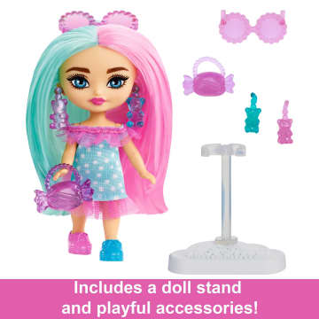Barbie Extra Mini Minis Doll with Pink and Mint Hair
