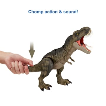 Jurassic World Thrash 'N Devour Tyrannosaurus Rex Figure - Image 3 of 7