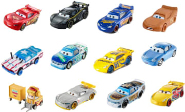 Disney Pixar Cars - Assortiment Cars Véhicules Die-Cast - Petite Voiture - 3 Ans Et +