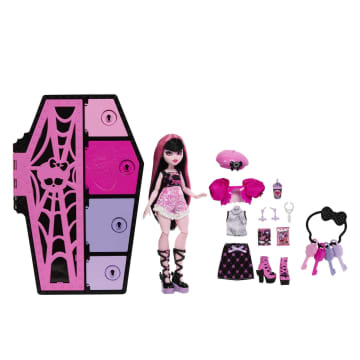 Monster High Verborgene Schätze Draculaura Puppe - Image 7 of 8