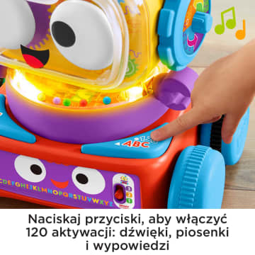 Fisher-Price® Uczący Przyjaciel Robot 4 w 1 Educkacyjna zabawka w polskiej wersji językowej