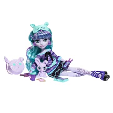 Monster High Fiesta De Pijamas Twyla - Imagen 5 de 6