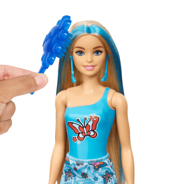 Barbie Color Reveal, Serie Met Hip Thema, Poppen En Accessoires, Met 6 Verrassingen, Van Kleur Veranderend Topje