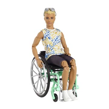 Ken Fashionistas Doll #167 with Wheelchair & Ramp - Image 3 of 6