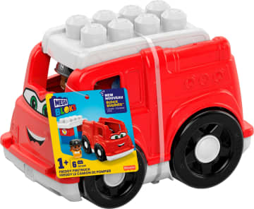 Mega Bloks – Lil’Véhicule Camion De Pompier - Imagen 6 de 6