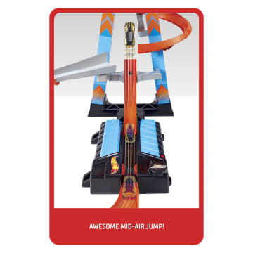 Hot Wheels Sky Crash Tower Track Set - Image 4 of 6