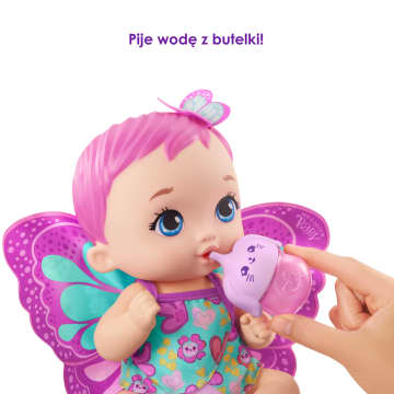 My Garden Baby™ Bobasek-Motylek Karmienie i przewijanie Lalka różowa - Image 3 of 6