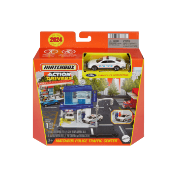 Matchbox Action Drivers Police Patrol Station