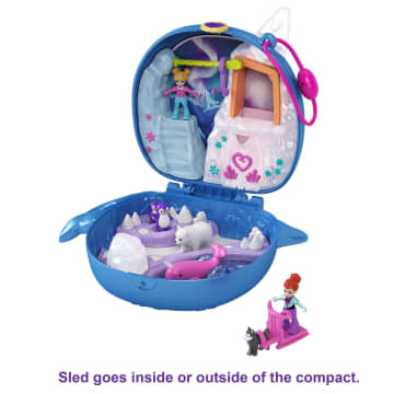 Polly Pocket Freezin' Fun Narwhal Compact - Image 7 of 7