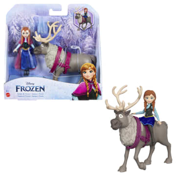 Disney Frozen - La Reine Des Neiges - La Reine Des Neiges Anna Et Sven - Figurine - 3 Ans Et + - Image 1 of 7