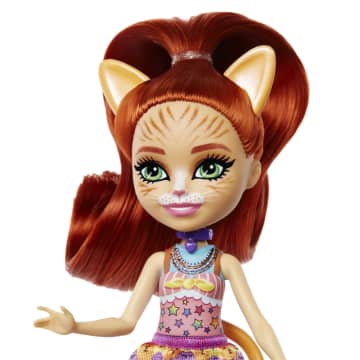 Enchantimals™ Tarla Orange Cat Lalka Pomarańczowy kot + figurka Cuddler - Image 3 of 6