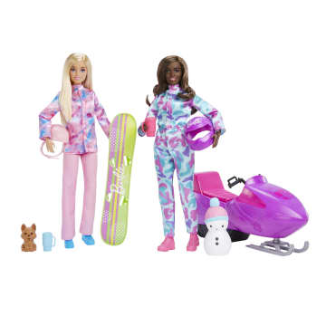 Barbie Amigas en la nieve Set de regalo - Imagen 1 de 5